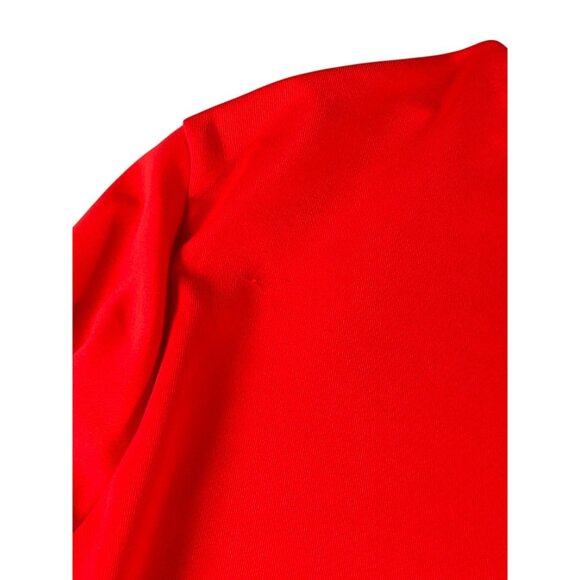 Pearl Izumi Cycling Jersey Red White Mens Sz XL Stretch Long Sleeve Back Pockets - Picture 11 of 12